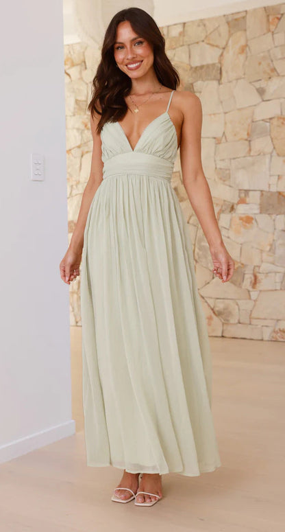 Croft Dress - Green