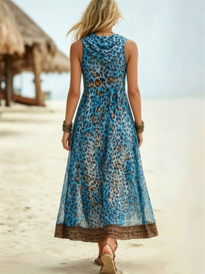 Simple Solid Color Patchwork Dress