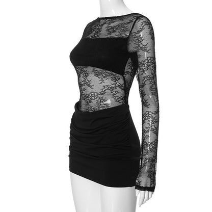 Moonlit Dream Dress - Black