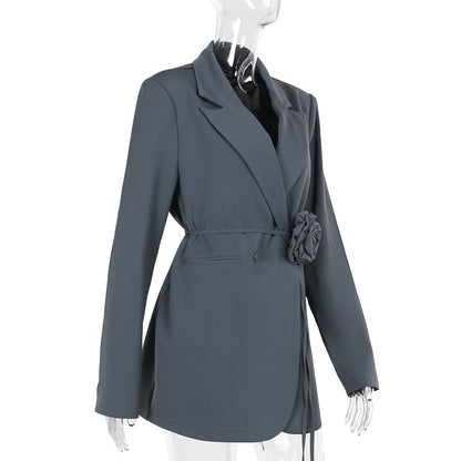 Smoky Dusk Dress-Grey