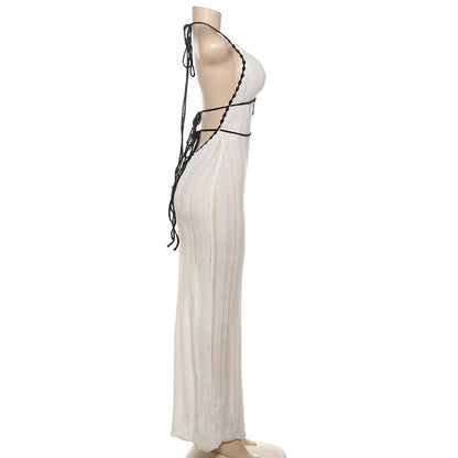 Luna Lace Dress - White