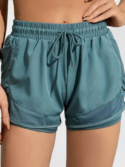 Pocket Quick-drying And Breathable Anti-exposure Exercise Yoga Shorts