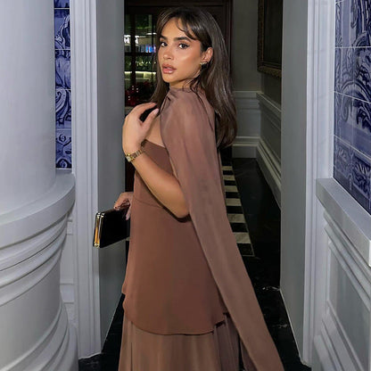 Carbon Dress - Brown