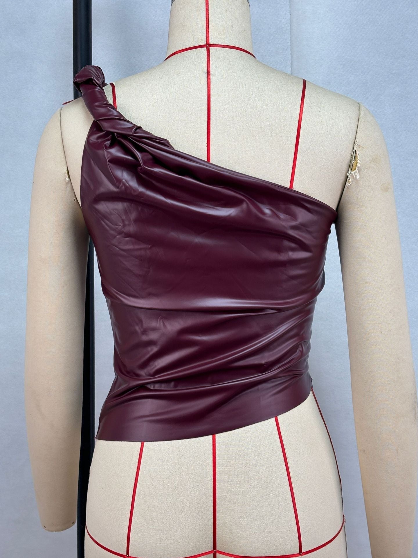 Curo Top - Maroon