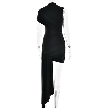 Gema Mini Dress - Black