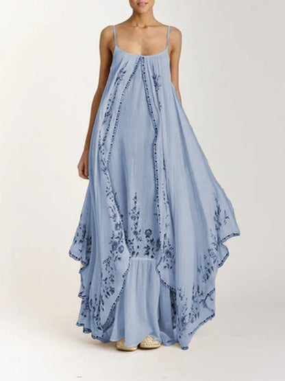 Floral Print Maxi Dress