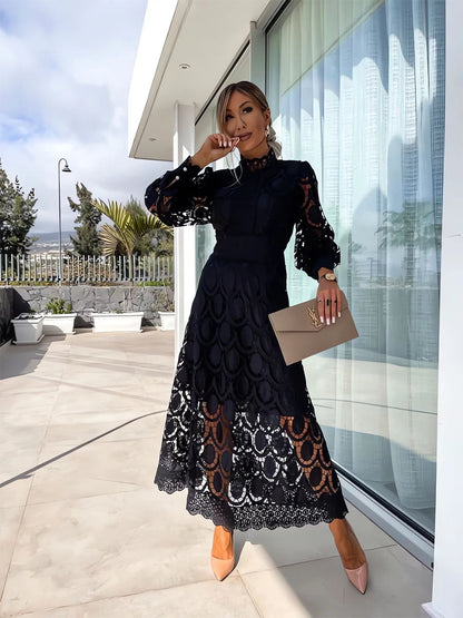 Royal Grace Lace Dress