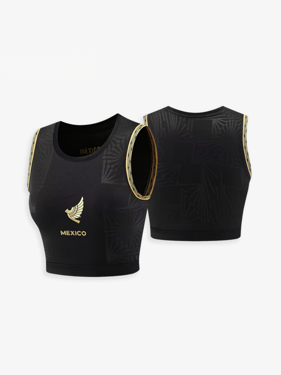 World Cup Football Babes' Crop Top Jersey – Short-Sleeve Sports Tank