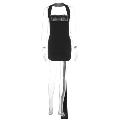 Claudene Mini Dress - Black