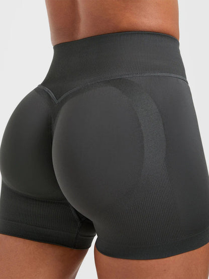 Seamless Quick-drying Buttock Lifting Exercise And Fitness Yoga Shorts