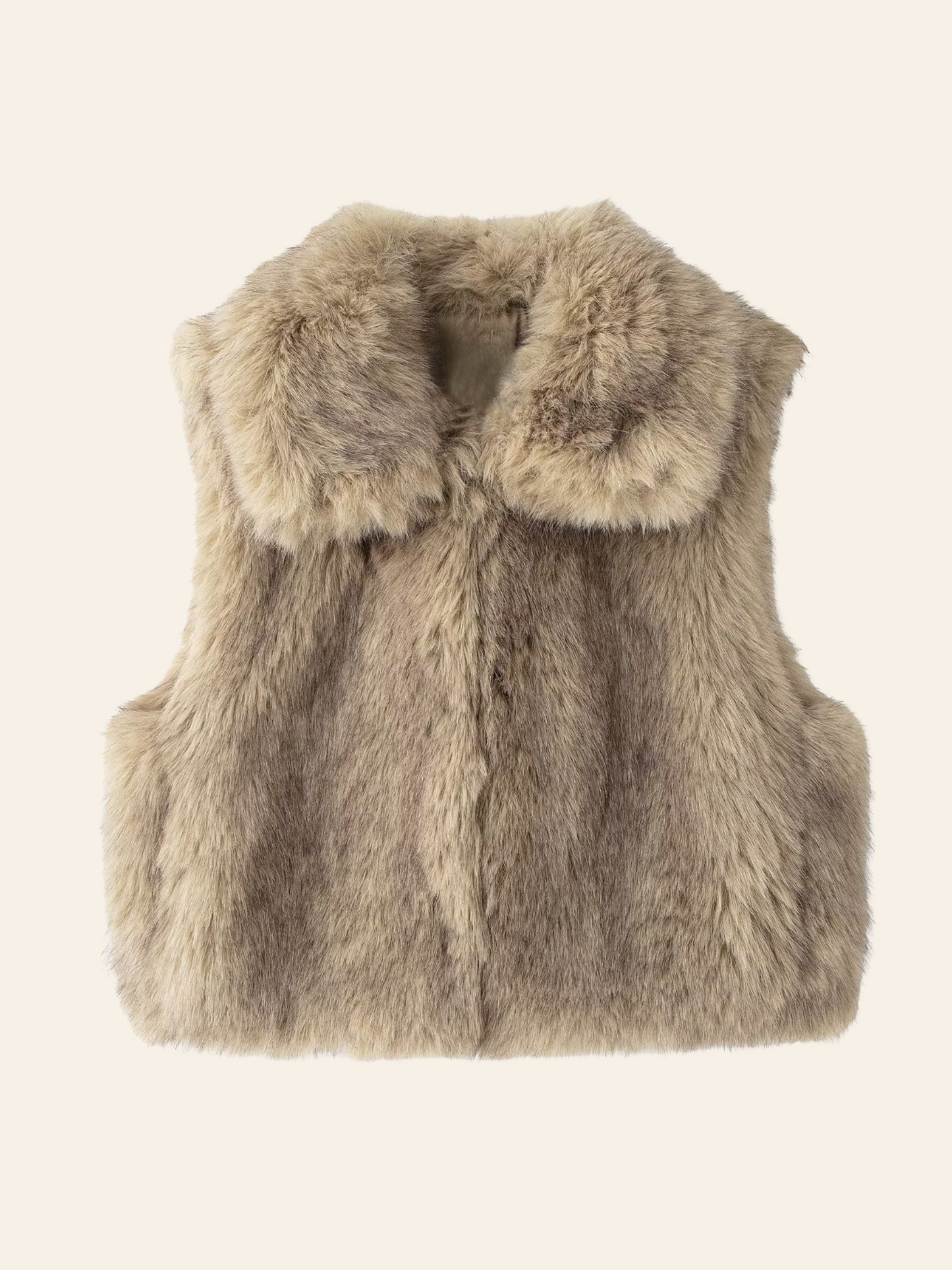 Corbin Faux Fur Lapel Vest