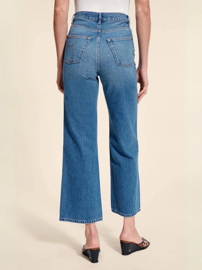 Loose High Waist Straight Leg Jeans