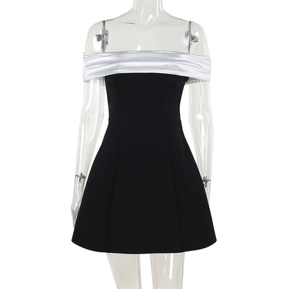 Dublin 2.0 Off-Shoulder Mini dress - Black