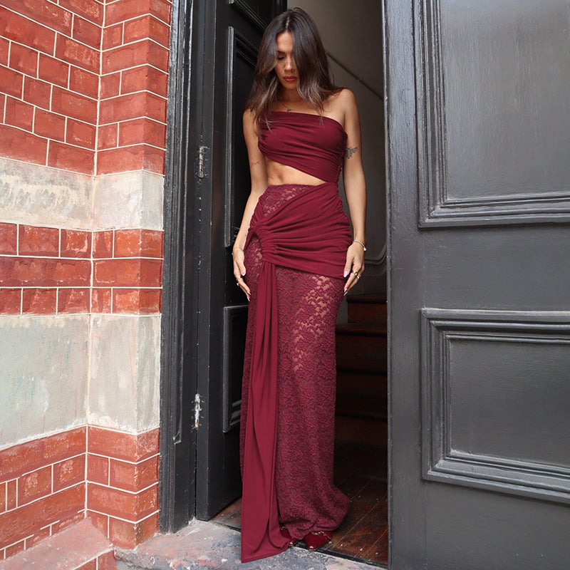 Briscoe Co-Ord - Maroon