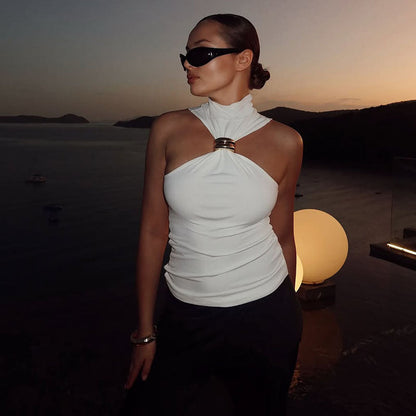 Chester Top - White