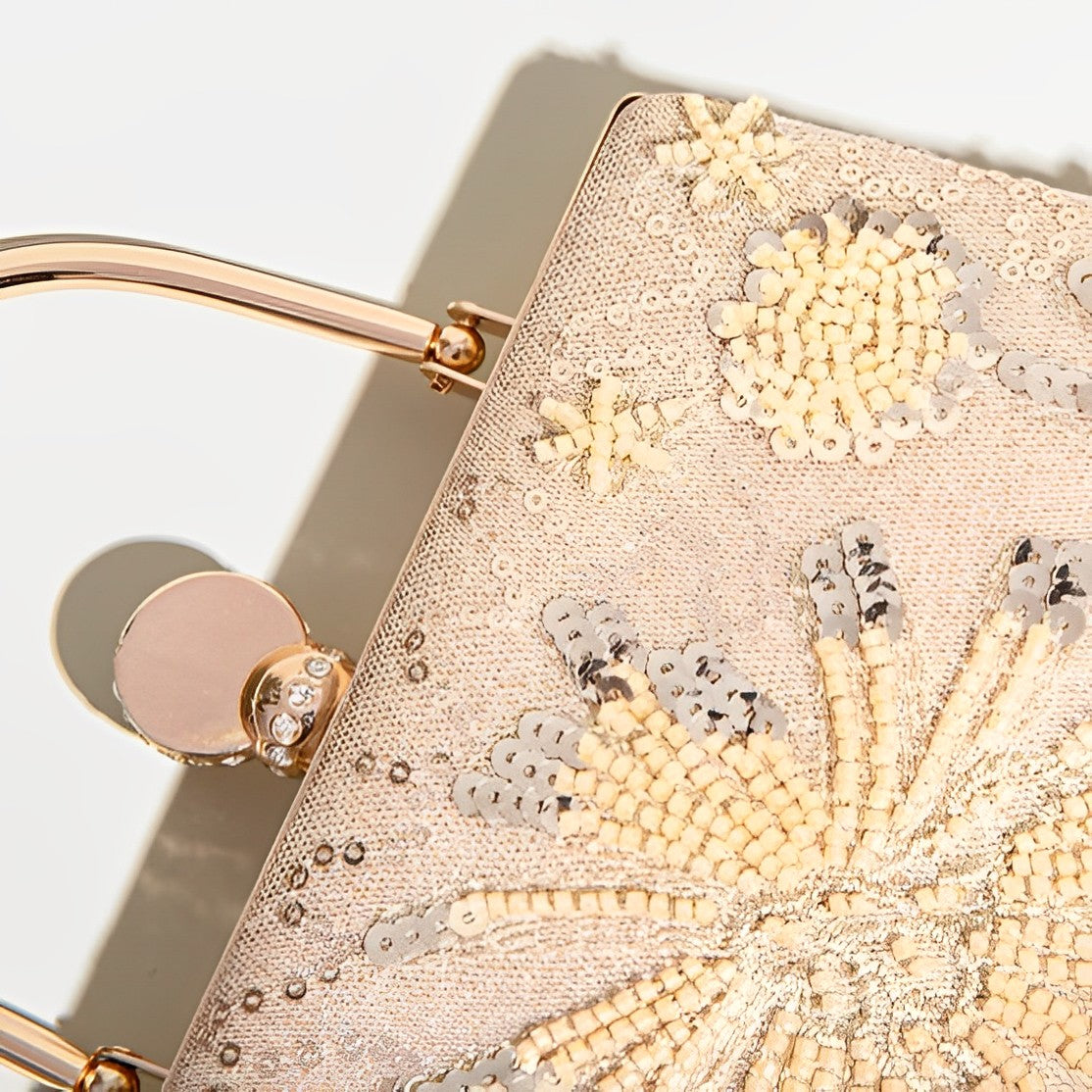 Margaret Beaded Clutch