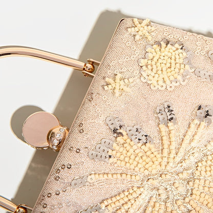 Margaret Beaded Clutch