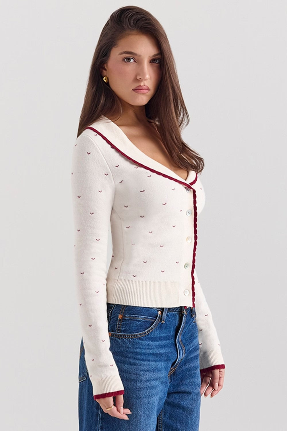 French Chic Boucle Cardigan
