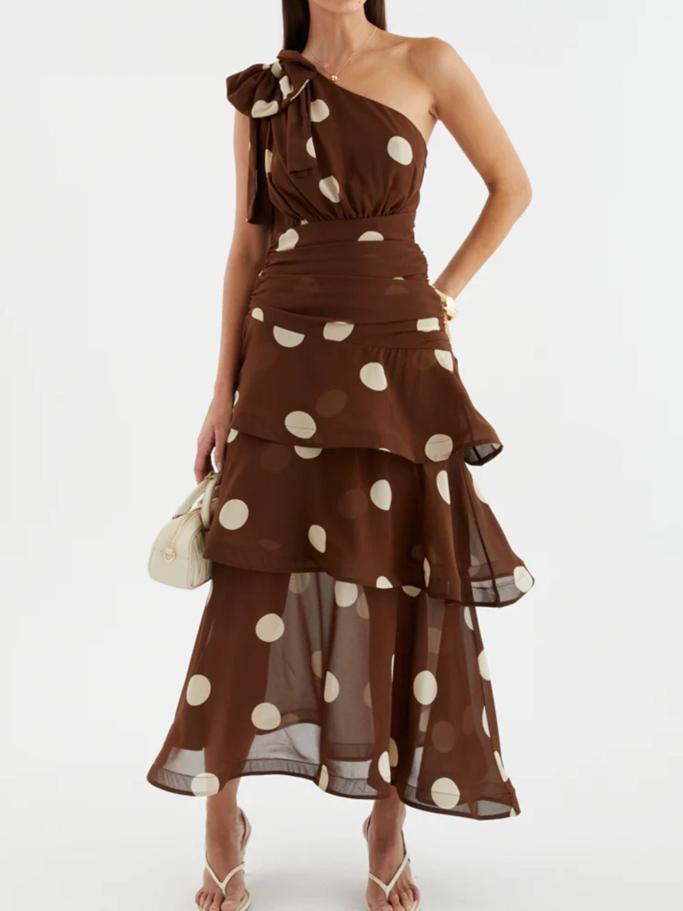Kline Polka Dot Maxi Dress