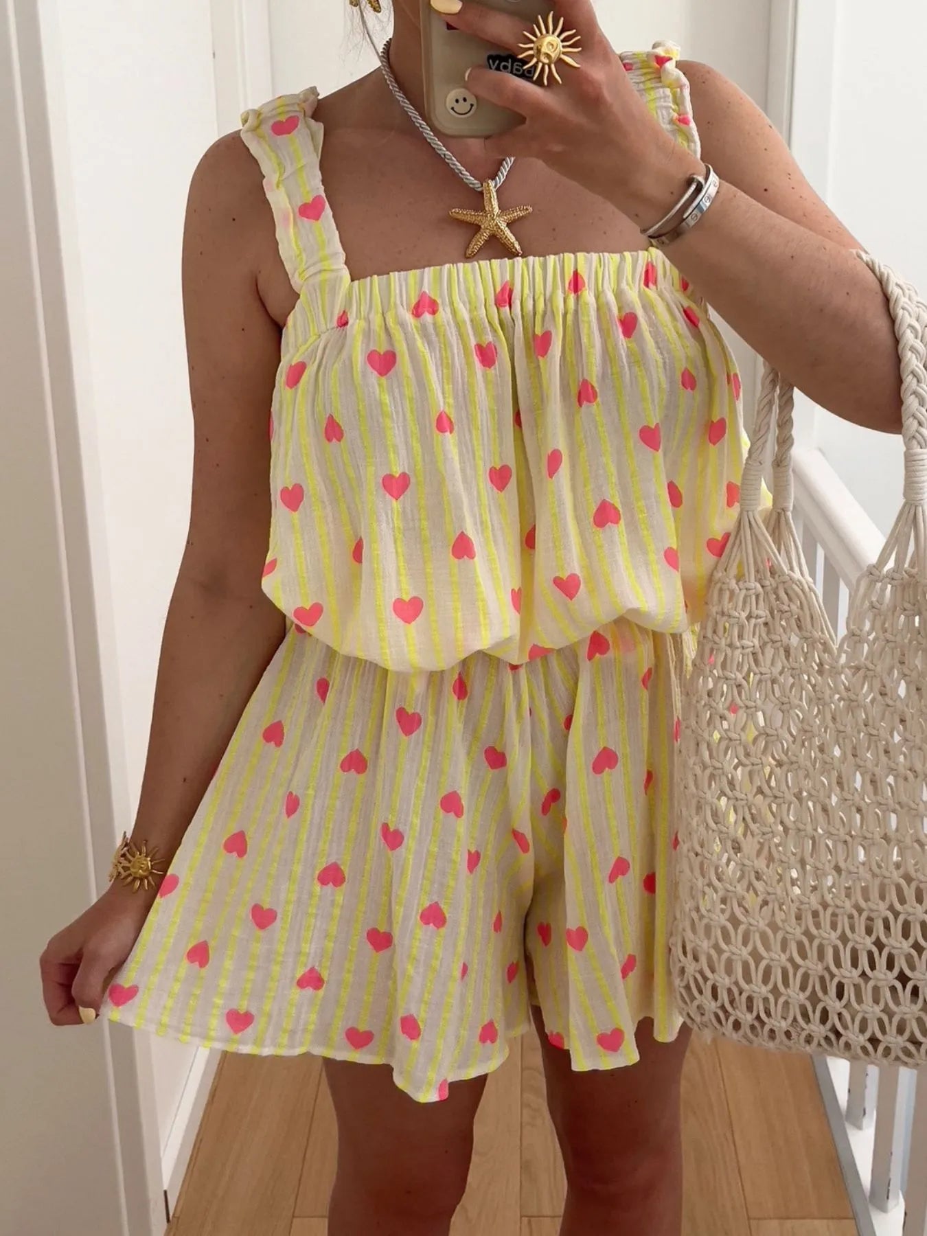 Heart Cami Set