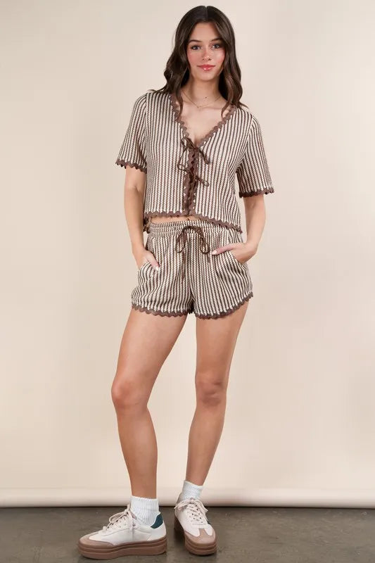 Taylor Striped Set