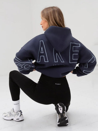 Autumn Women's Letter Hoodie Jackets