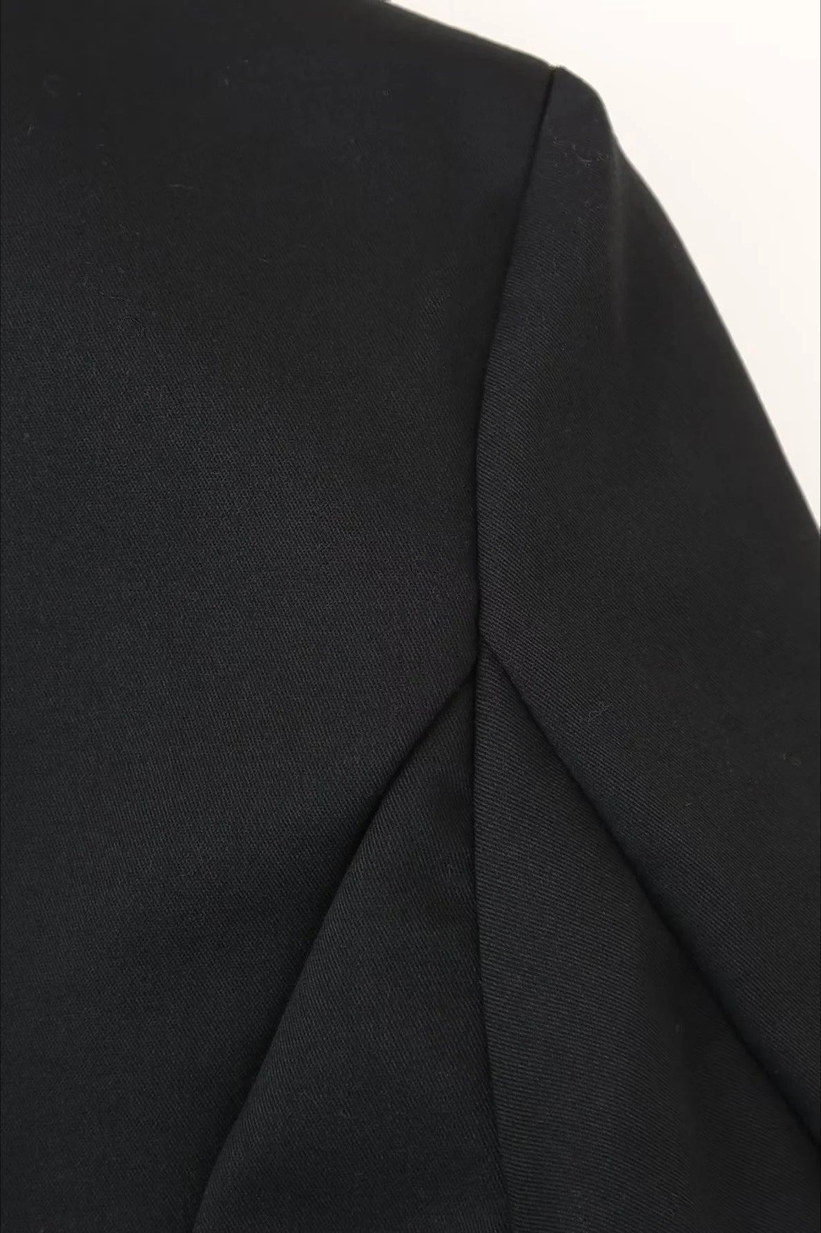 High Waist V-Neck Blazer