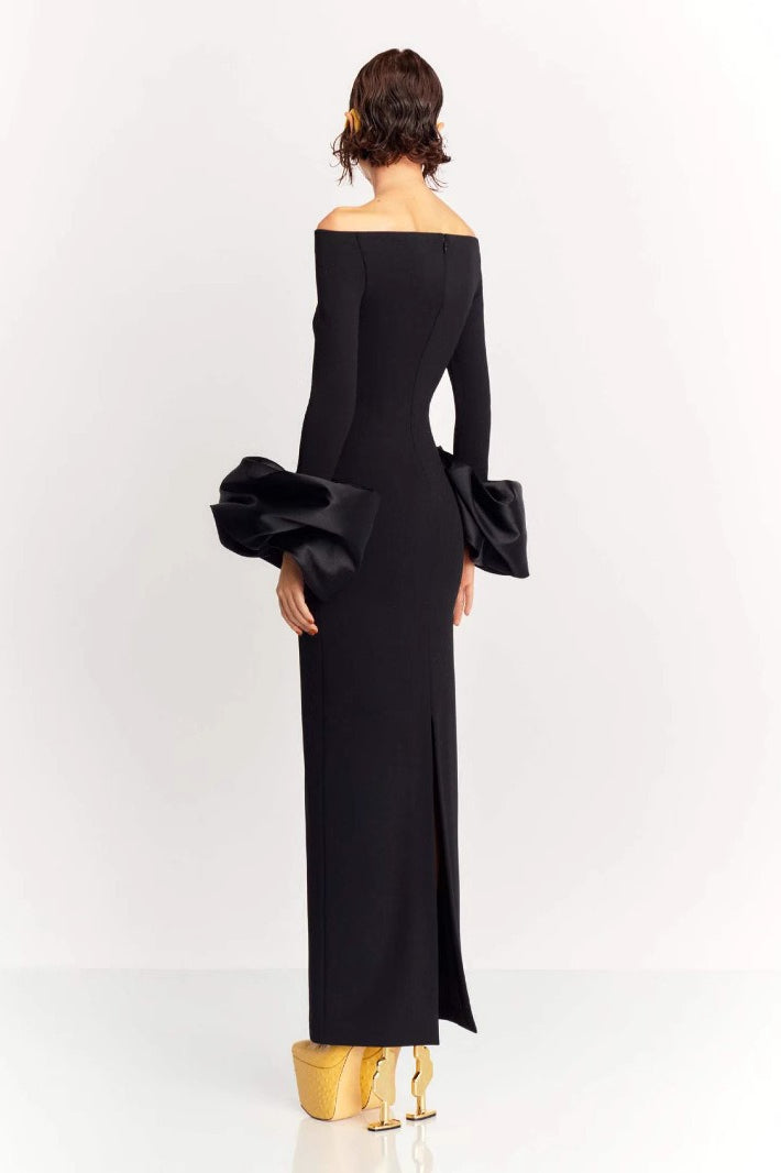 Puff Sleeve Bandage Bodycon Birthday Dress
