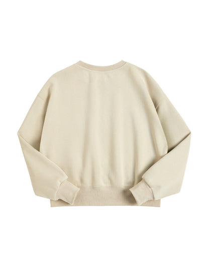 Butterfly Print Oversized Hoodie