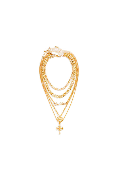 Goddess Layered  Necklace Set