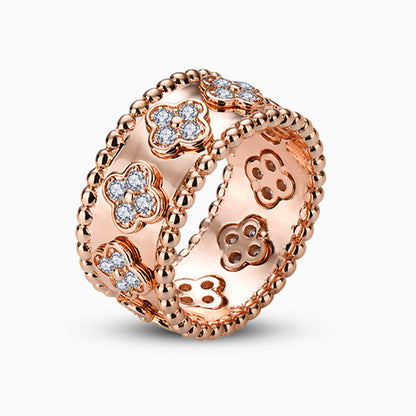 Clover Elegance Ring