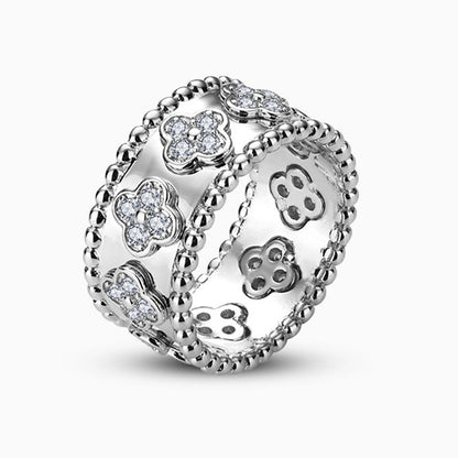 Clover Elegance Ring