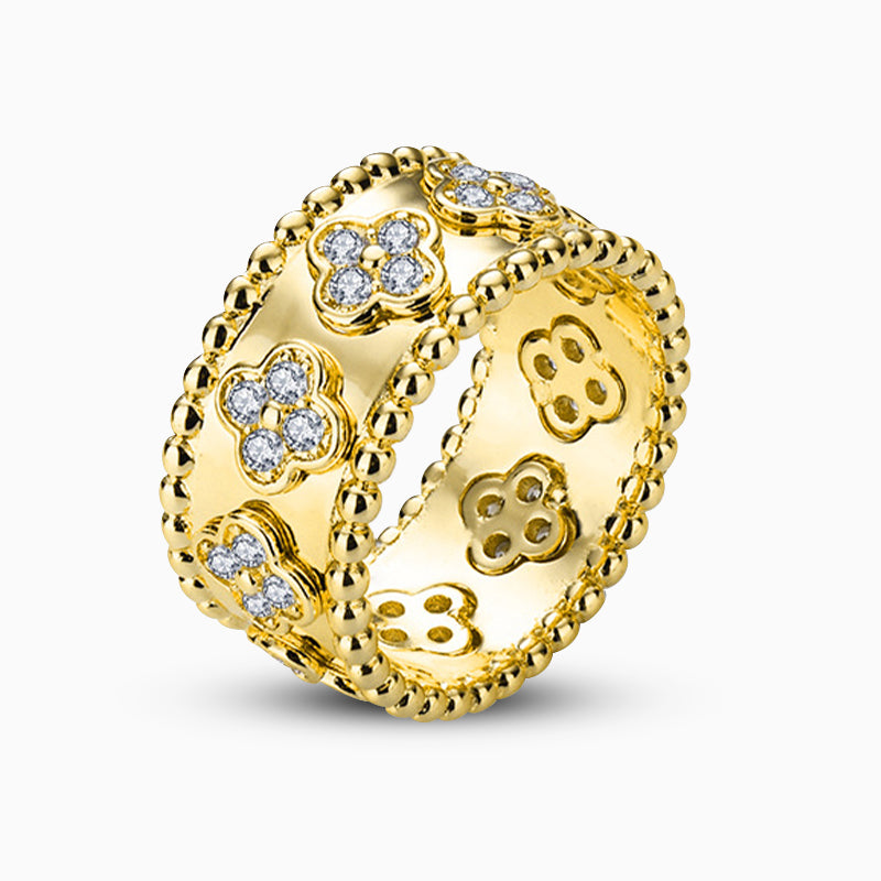 Clover Elegance Ring