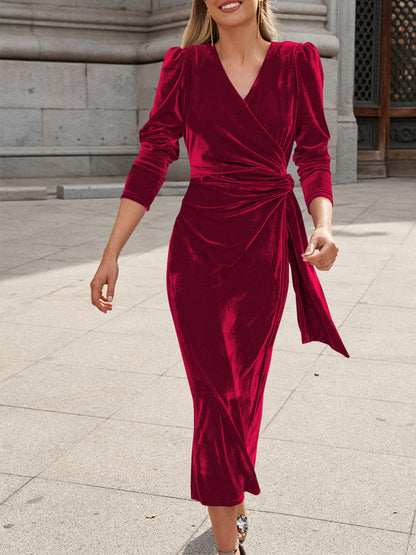 Sophia Rose - Off-Shoulder Floral Maxi Dress