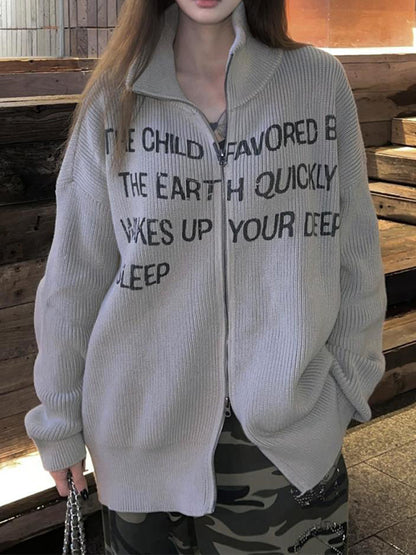 Loose Casual Knitted Cardigan