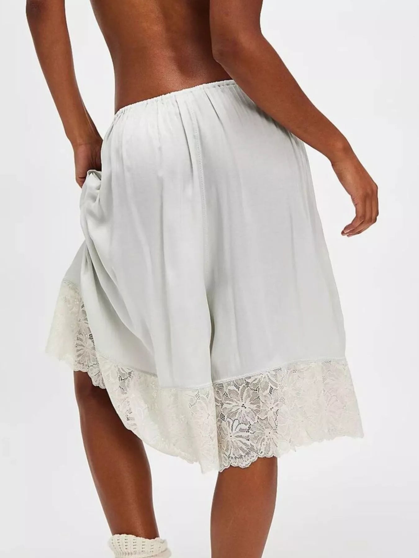 Teddi Drawstring Lace Shorts