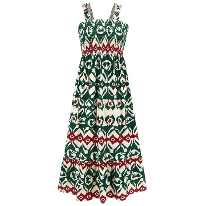 Rylee Strappy Printed Maxi Dress - Multi