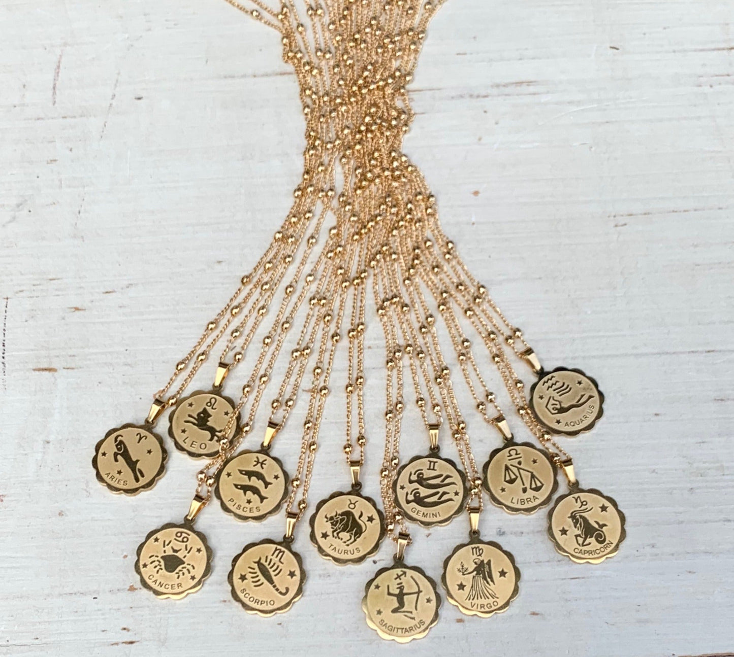 Astrological Pendant Necklace