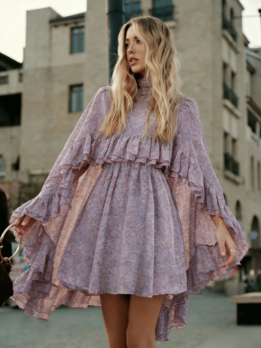 Camisoles Shawl Ruffle Chiffon 2-piece Sets
