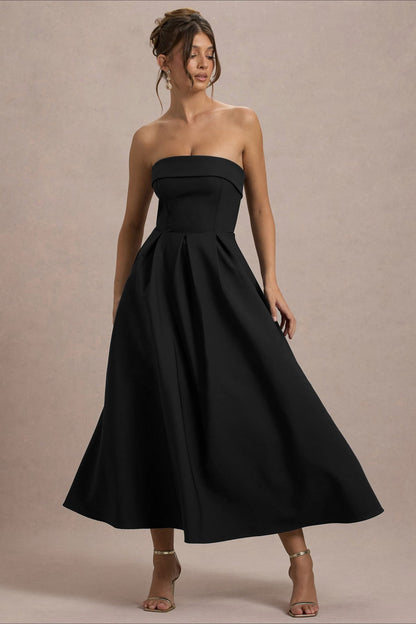 Bandage Strapless Party Dress