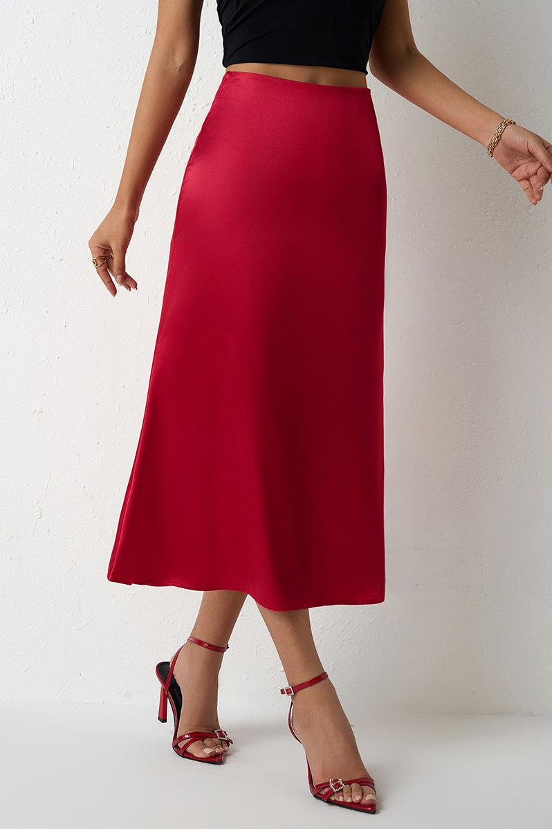 Mermaid Tail Satin Skirt