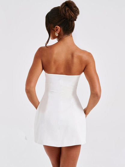Black Bodycon Dresses Off The Shoulder Backless Party Mini Dresses