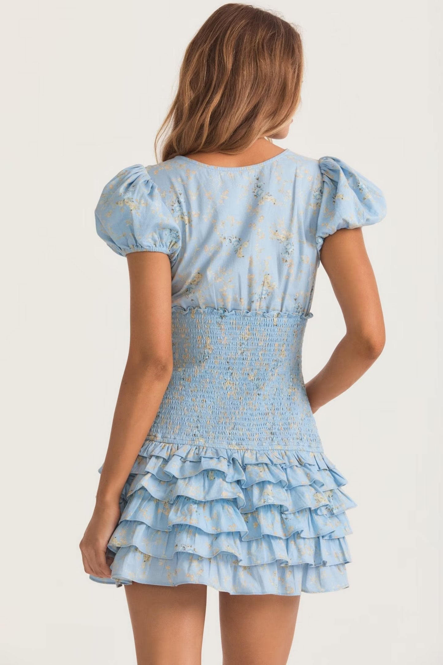 Andrea V Neck Mini Dress