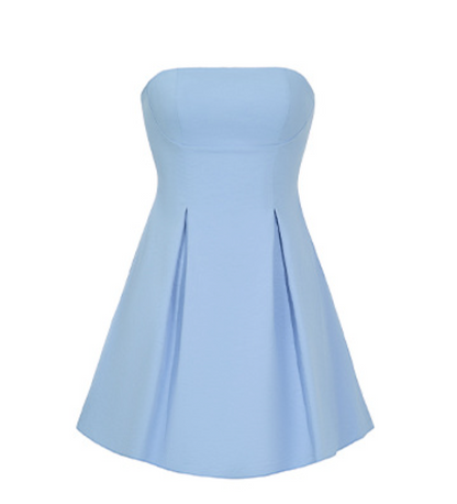 Bucco Mini Dress - Light blue