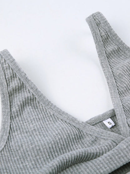 3 Piece Hoodie Tube Top Shorts Set