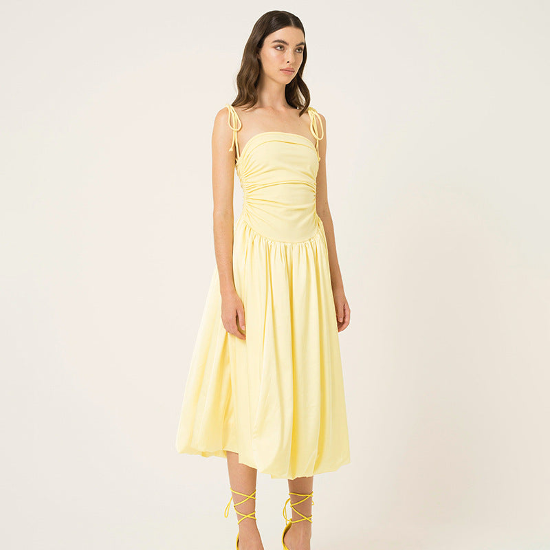 Katlene  Dress - Yellow