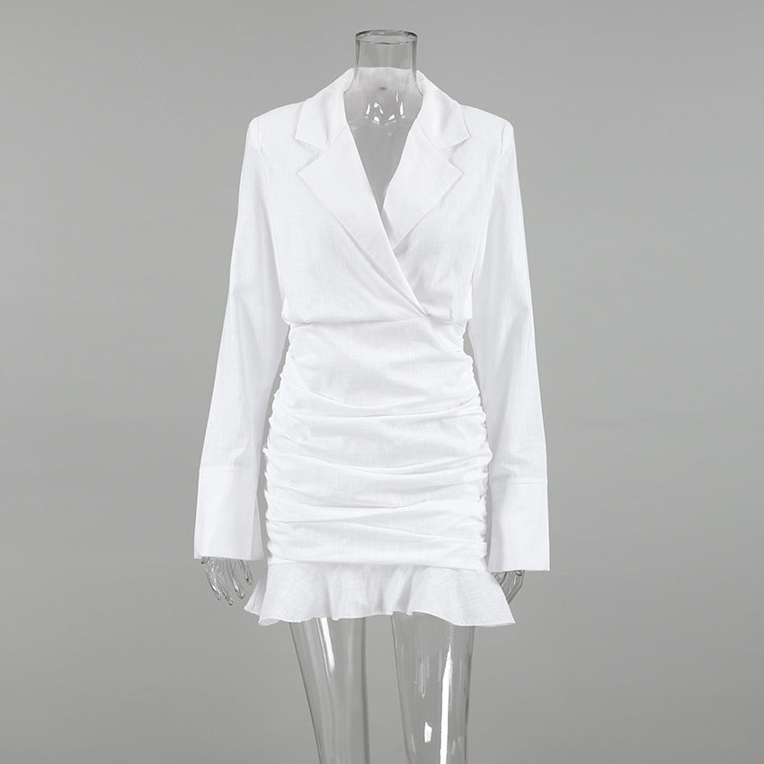 Greece Babe Mini Dress - White