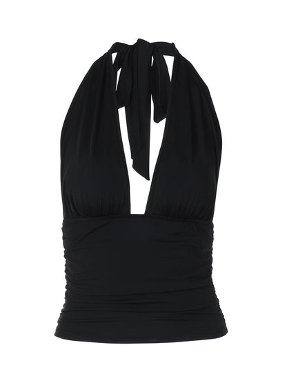 Halter V-neck Vest