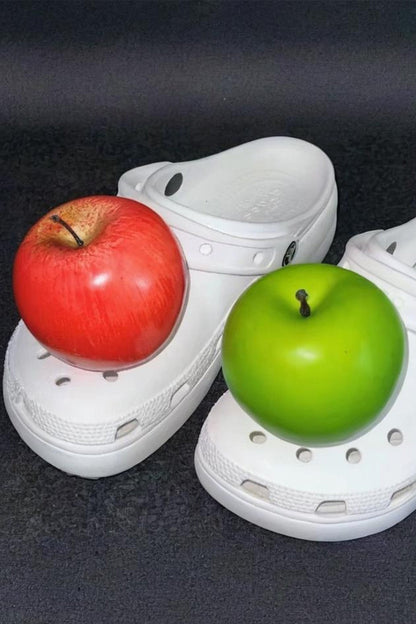 Solid Color High Heel Clog