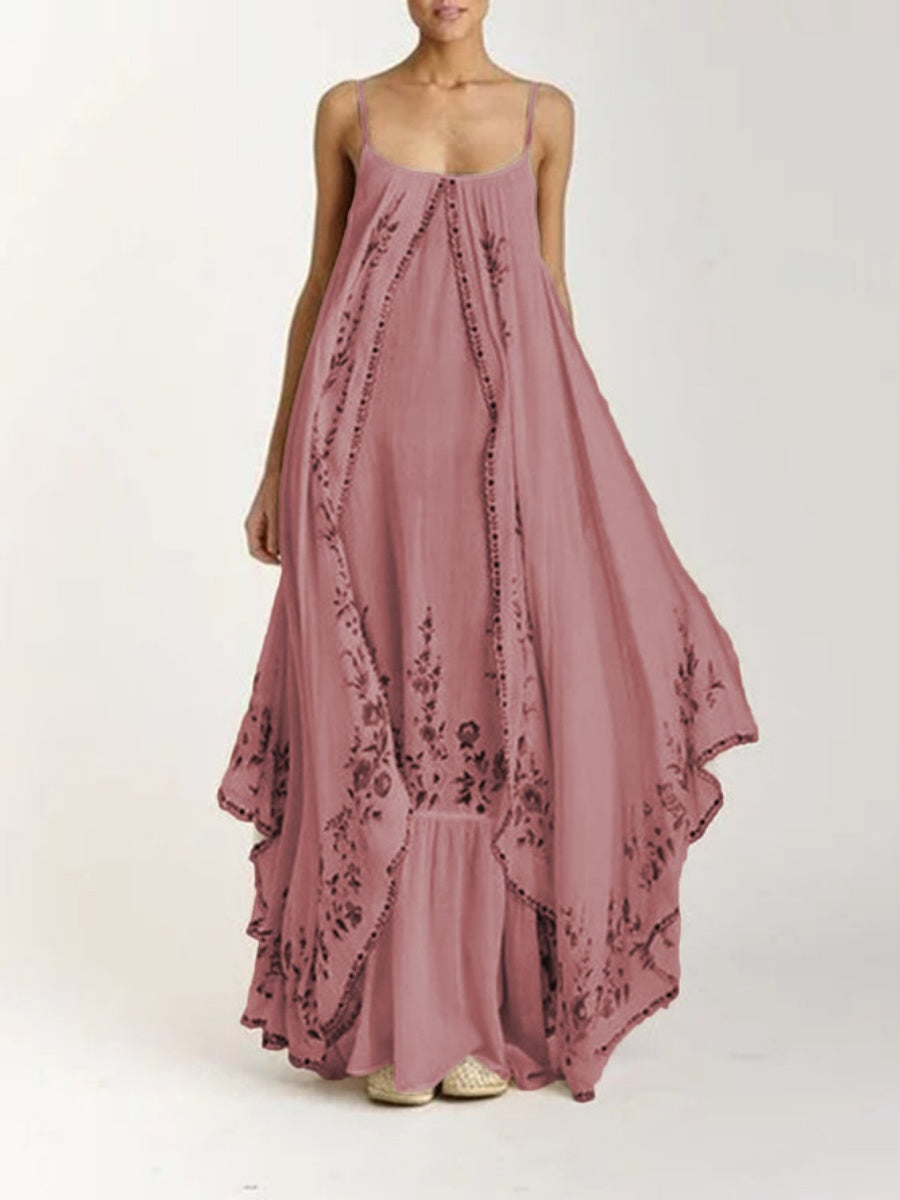 Floral Print Maxi Dress